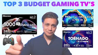 My Top 3 Best Gaming TV's Early 2024 in India | What should you buy? | Punchi Man Tech