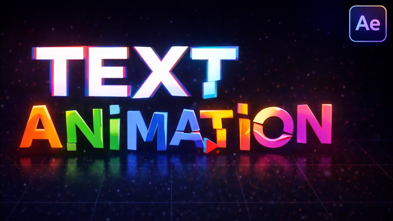 After Effects Text Animation – Complete Guide to Text Animators - YouTube
