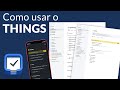 Things - o melhor app gerenciador de tarefas no MacOS e iOS #Review