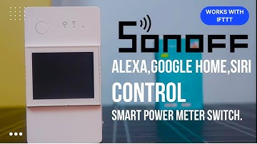 Sonoff Smart Power Meter Switch POW Elite.| eWeLink Advance Plan.
