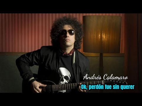 Andrés Calamaro Ok, perdón fue sin querer 