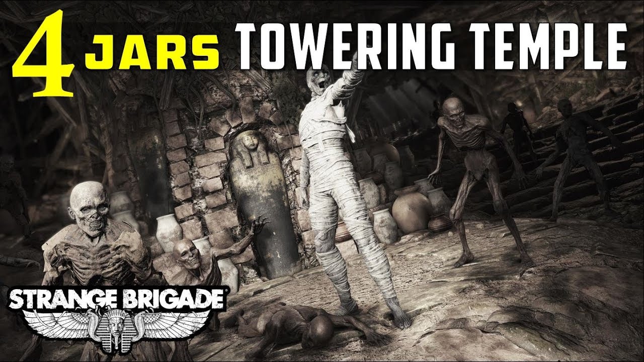 Location of every Jar in Towering Temple STRANGE BRIGADE Collectible