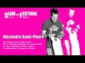 Alexandre saintpierre mot douverture gala slam ton festival 2020