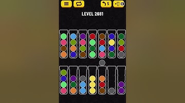【Ball Sort Puzzle】Level.2681