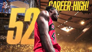 Pascal Siakam CAREER-HIGH 52 POINTS vs Knicks! ● Full Highlights ● 21.12.22 ● 1080P 60 FPS