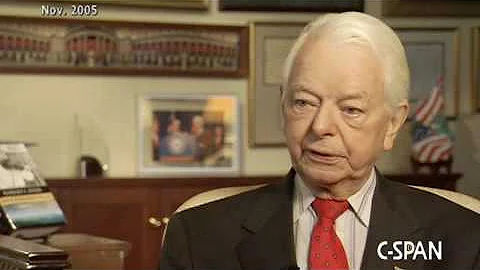 Sen. Robert Byrd on what he would advise a new Sen...