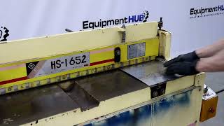 Jet HS-1652 16 Ga. x 52 Hydraulic Shear @TheEquipmenthub