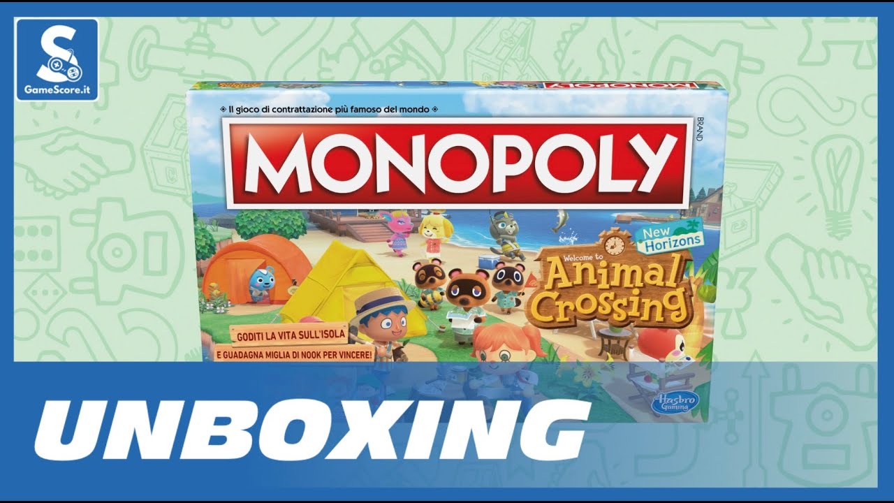 Monopoly: Animal Crossing New Horizons | Unboxing ITA 