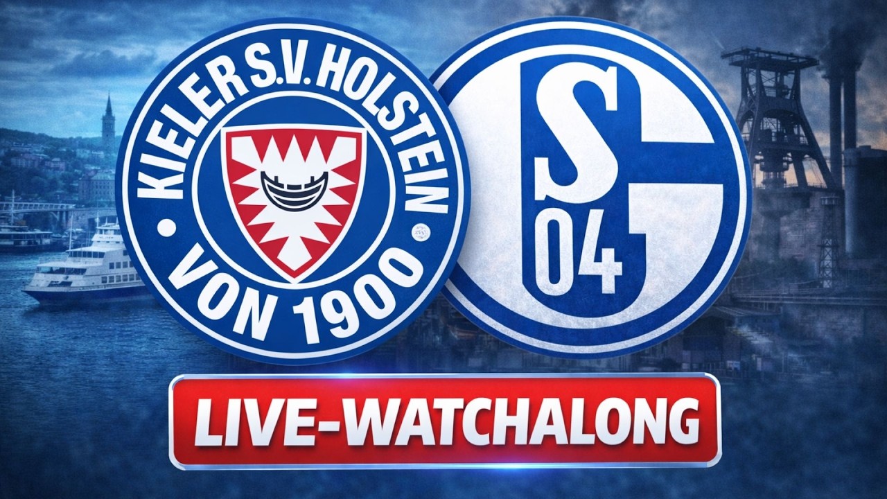 🔴 Holstein Kiel - FC Schalke 04 | 2. Bundesliga WATCHALONG 💙⚒️