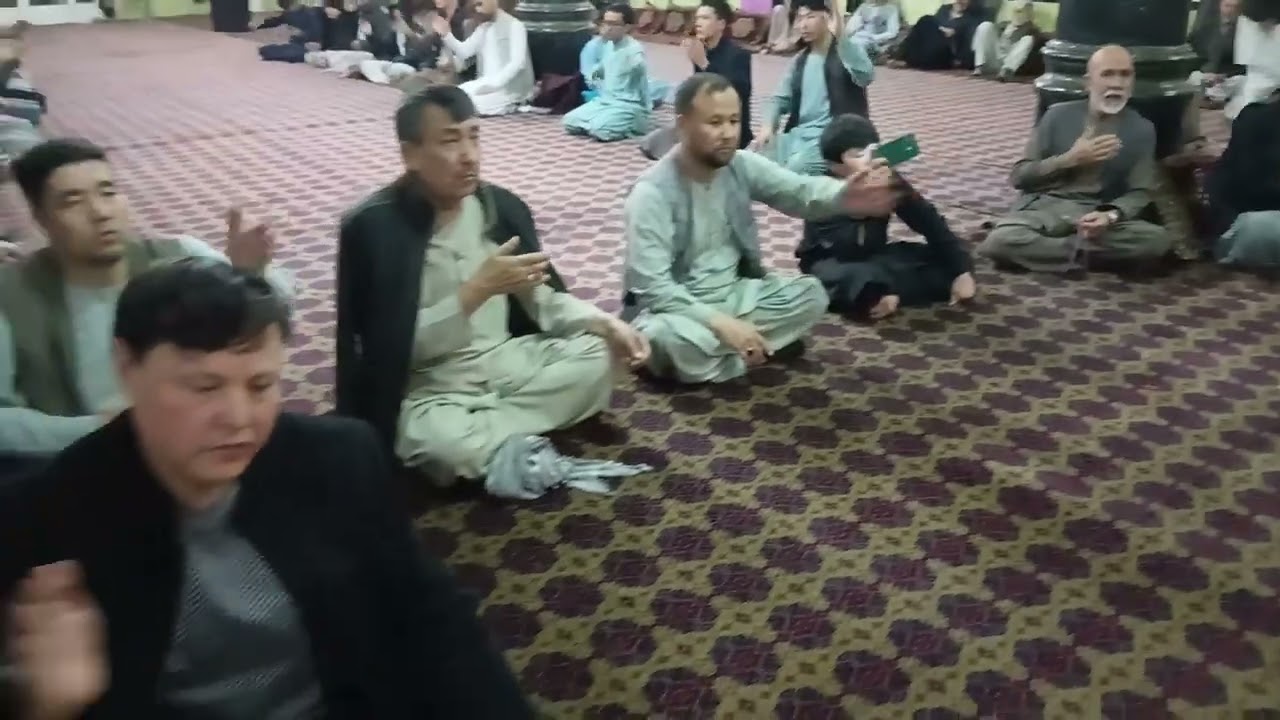 مراسم تعزیه داری به مناسبت شب های قدر  (شهادت حضرت امام علی (ع)  حسینیه بقیة‌الله دایمیرداد علیا