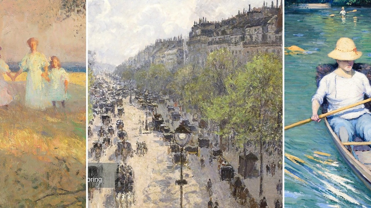 Impressionist Art TV — Silent Art Gallery · July 19 Afternoon | Boulevard Montmartre … & others