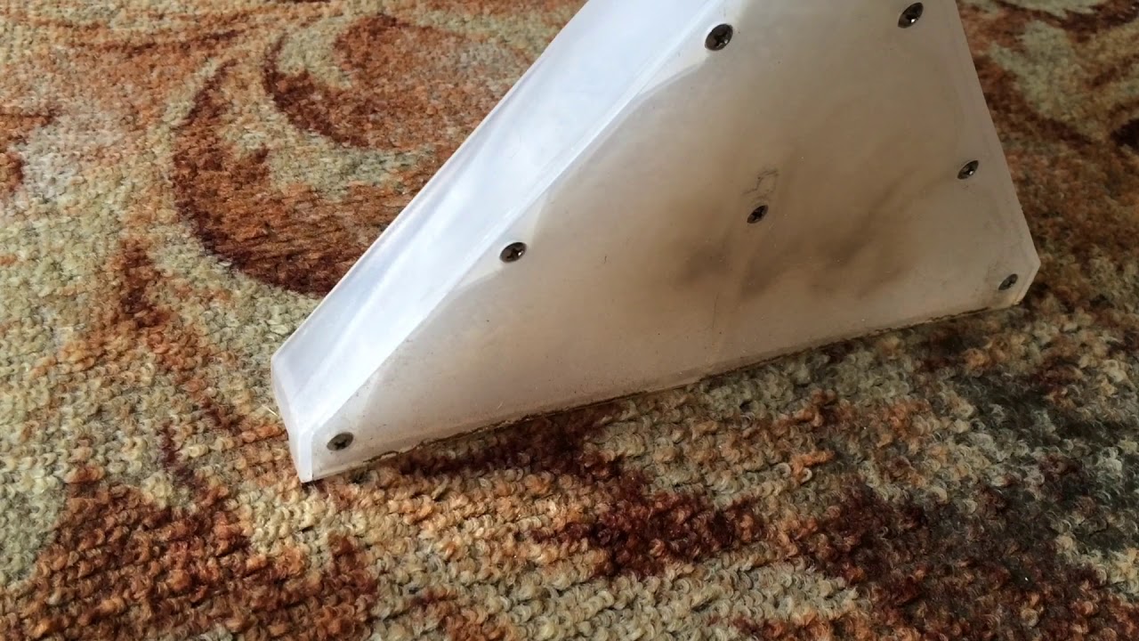 уборка ковролина экстрактором - YouTube