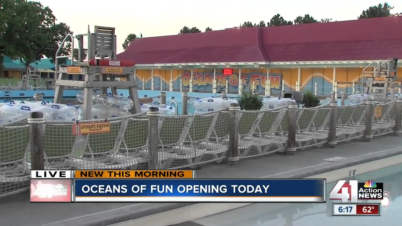 Oceans of Fun opening today YouTube