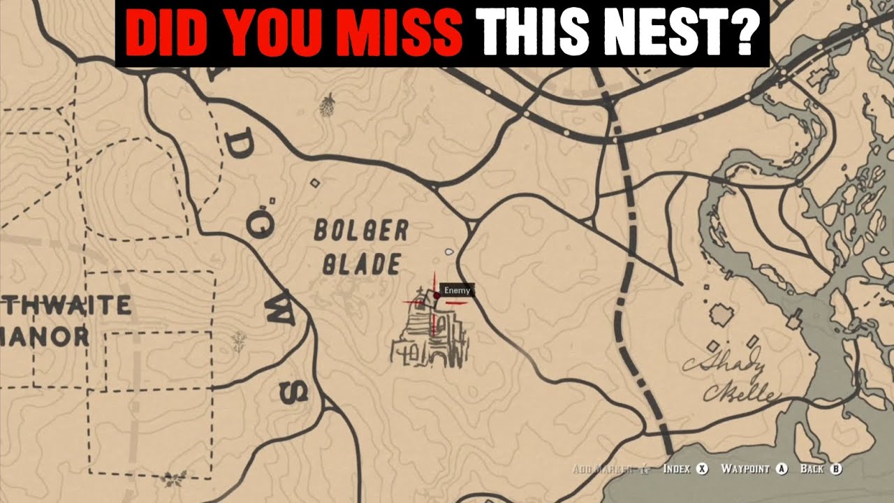 Red Dead Redemption 2 DID YOU KNOW? - The Map that Shows