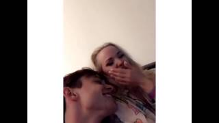 Video thumbnail of "Dove Cameron singing with thomas if only"