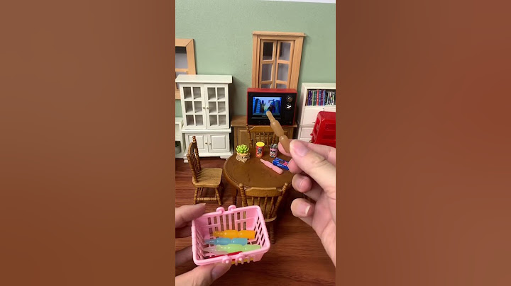 Mini kitchen with minimal shaved icebing, mini kitchen with mini food, mini food play