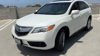 R24146 2014 Acura RDX in White Diamond Pearl
