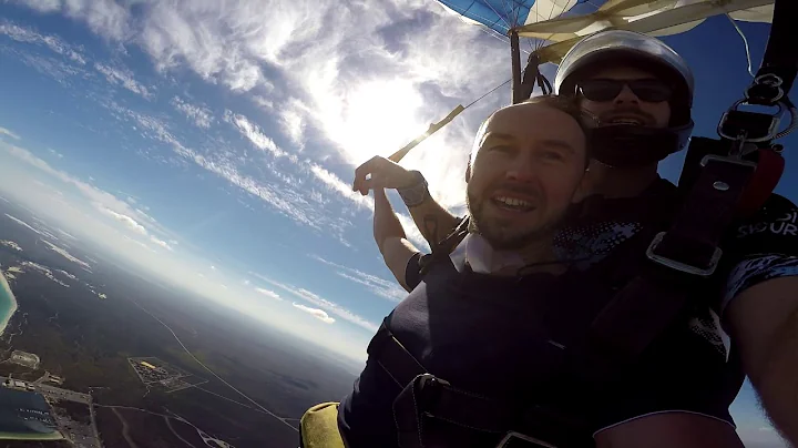 David Maciejewski - Tandem Skydiving Video - Skydive Jurien Bay