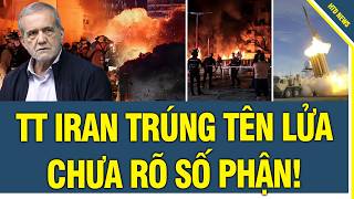 BREAKING NEWS: Iranian President Pezeshkian hit by missile, his fate unknown.