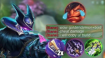 THIS BUILD TOTALLY DESTROYED ENEMY! | GOLDEN BOD HACK BUILD! | RANK ONE GLOBAL ROGER GAMEPLAY | MLBB