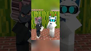 Sprunki Cat White Menolong Malaikat