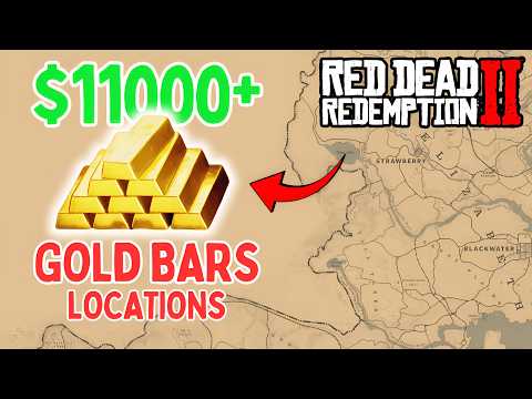 RDR2 Gold Bar Locations Chapter 2 - How to get $11000 Early!