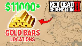 RDR2 Gold Bar Locations Chapter 2 - How to get $11000 Early!