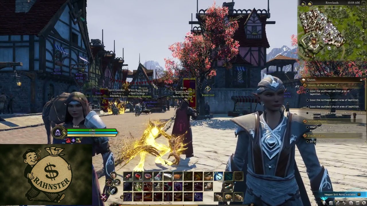 Ashes of Creation Rogue 19+ 225hr+ vet! Got ship/Journeyman Crate mule! Guild crate runs! (Part 1/2)