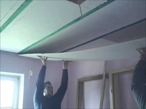 Zimmer decke mit styropor und rigips isolieren dämmung youtube