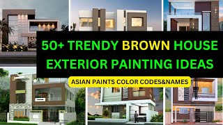 Transform Your Home With Stunning Brown Exterior Paint 2024 Top Ideas Asian Paints Brown Color