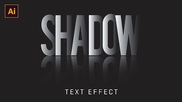 Typography Trick Overlapping Text with Reflection in Illustrator