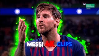 Lionel Messi  ● RARE CLIPS ● SCENEPACK ● 4K (With AE CC and TOPAZ)