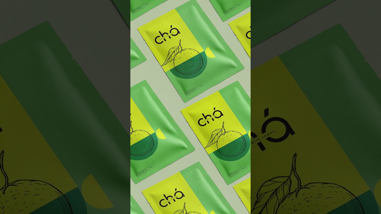 Packaging Design for Chá (Tea) Brand