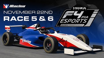 FIA F4 Esports Global Championship | Round 5 & 6