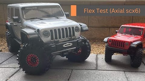 Flex Test (Axial scx6)
