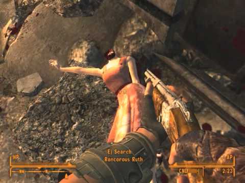 Fallout New Vegas Random Encounter Wild Wasteland Youtube