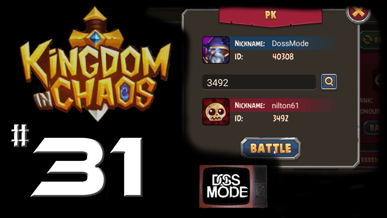 Kingdom in Chaos [Ep31] ► PvP with "nilton61" - Android / iOS