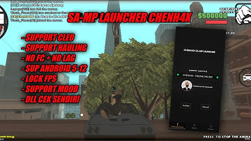 SAHRE!! CHEN LAUNCHER || NO FC SUPPORT CLEO & MDPACK || SUPPORT ANDROID 5 - 12