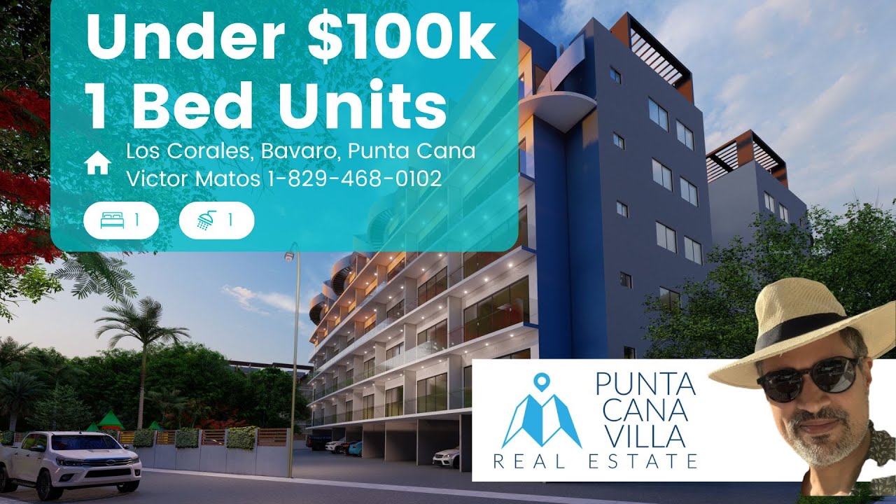 85,000 One bedroom condo for sale in Los Corales Beach, Bavaro, Punta