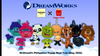 Dreamworks Mcdonald S Happy Meal Toys