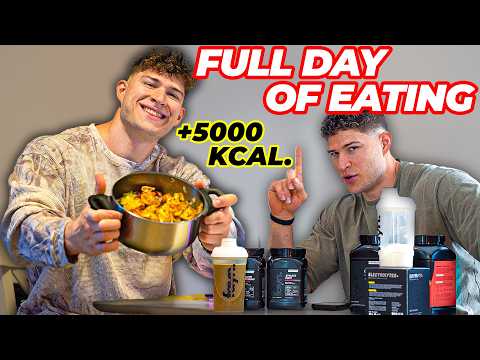 +700g Carbs & 5000 Kcal. JEDEN Tag! Full Day of Eating