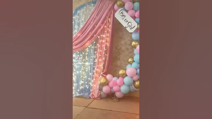 baby shower decorations pink n blue beautiful color