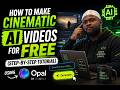 How to Make Cinematic AI Videos for FREE (Step-by-Step Tutorial)