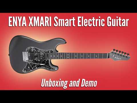 ENYA XMARI Smart Electric Guitar | Unboxing / Setup / Demo - YouTube