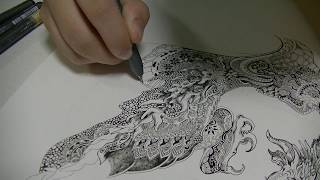 初めてでもドラゴンらしさを出せる描き方のコツ4選 かっこいい 龍 イラスト 簡単 書き方