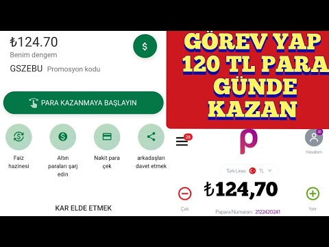 KAYIT OL 10₺ GÜNLÜK 120₺ PARA KAZAN - İNTERNETTEN PARA KAZANMA 2022