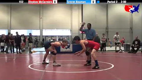 Stephen McCormick vs. Tanner Bauman at 2013 West J...
