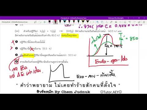 แนวข้อสอบอัตราการเกิดปฏิกิริยา