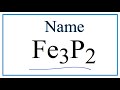 Naming and Charges of Compounds
