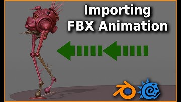 Importing FBX Animation into Blender